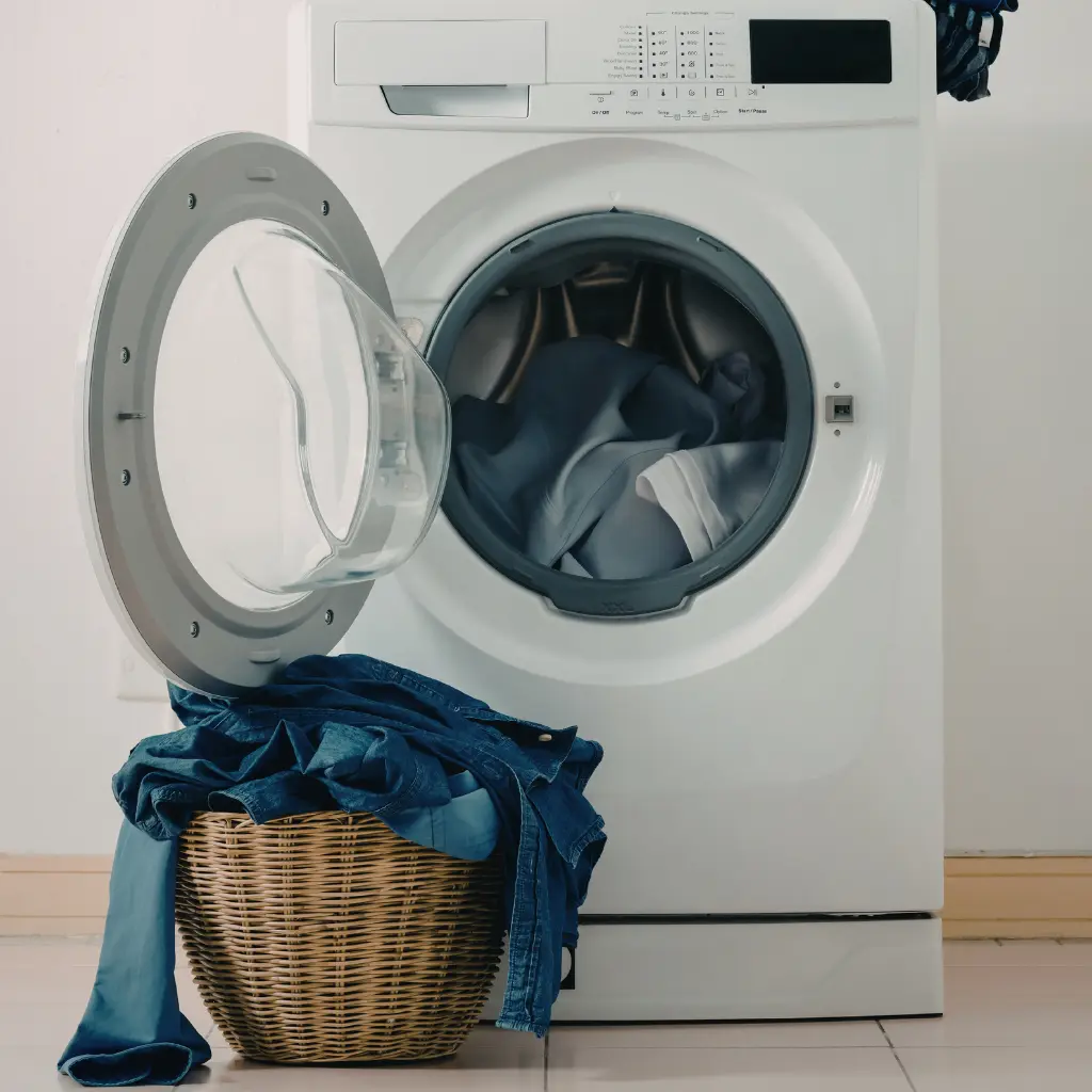 ซักหมวกด้วยการใช้เครื่องซักผ้า